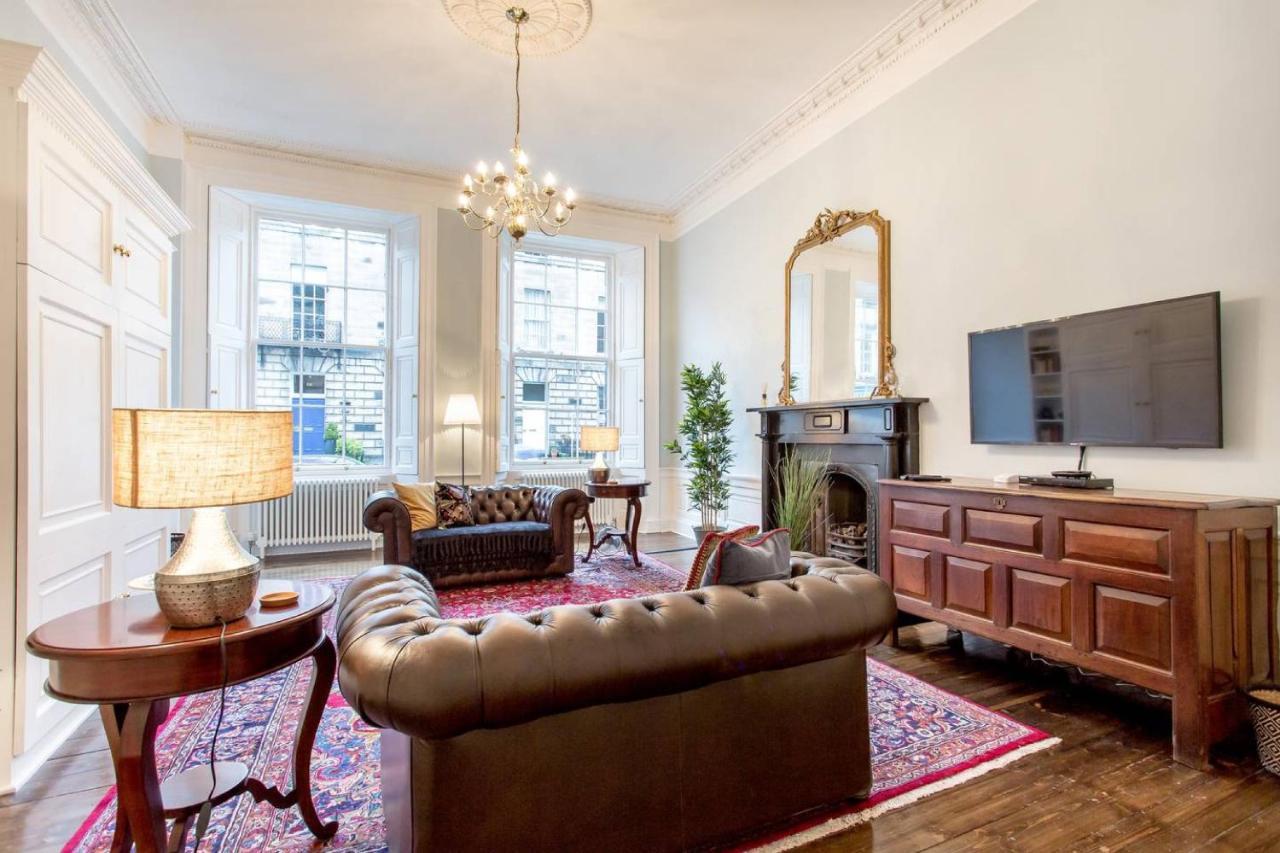 Joivy Converted Flat In Historic Building In New Town EDI Eksteriør bilde