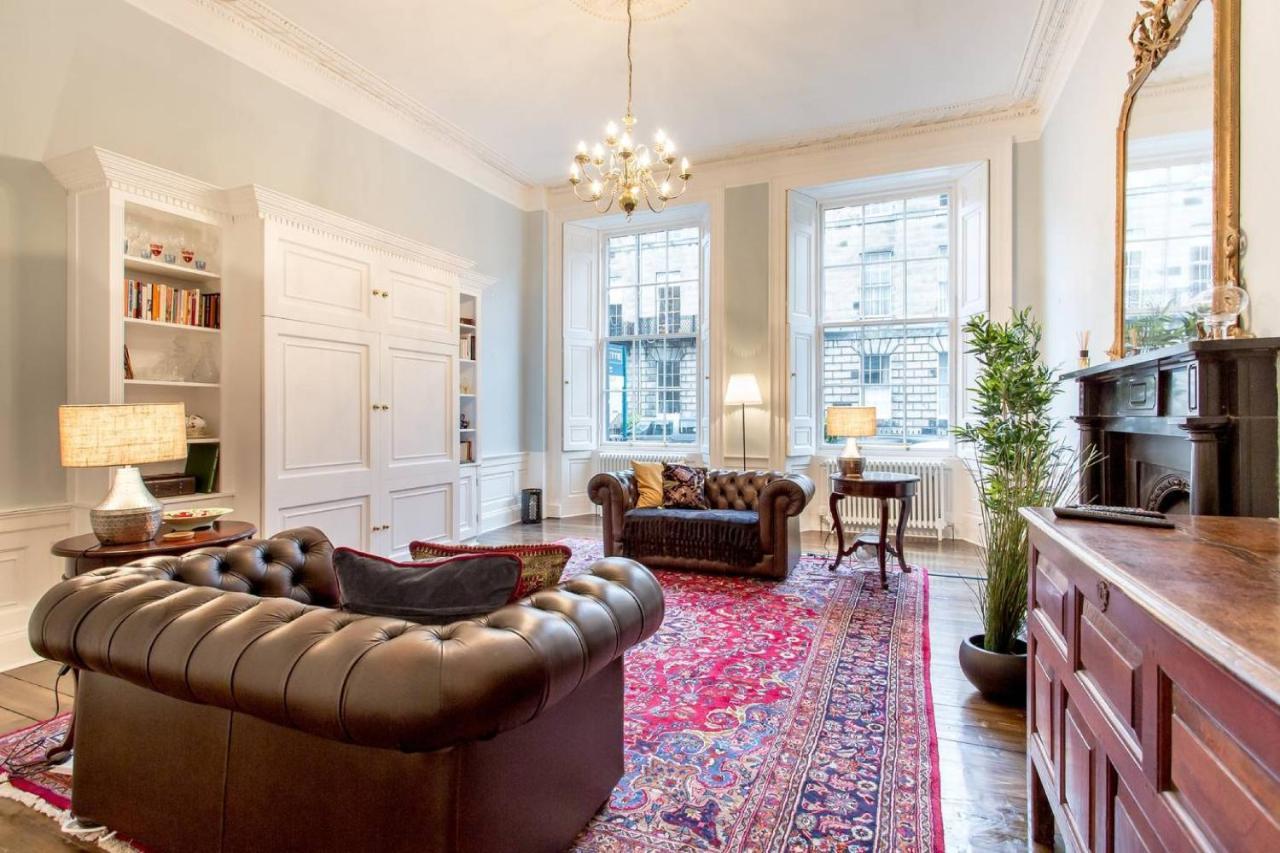 Joivy Converted Flat In Historic Building In New Town EDI Eksteriør bilde